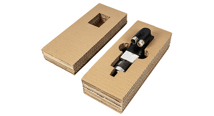 Transportverpackung für Servomotor