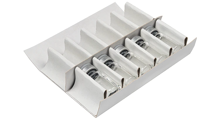 Wellenverpackung mit 10er-Nutzen